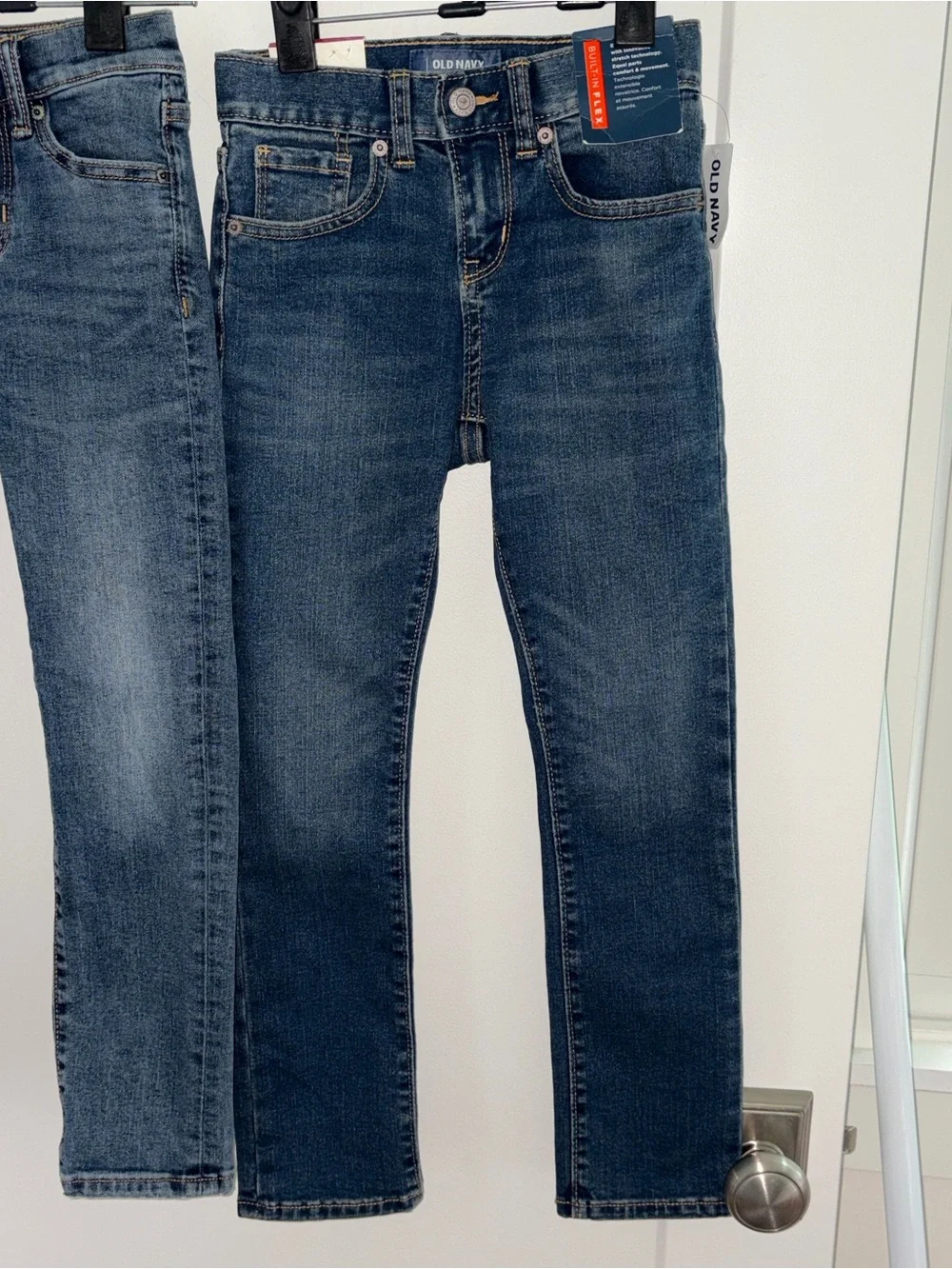 NWT NWOT Old Navy straight and slim jeans bundle boy's 7 slim